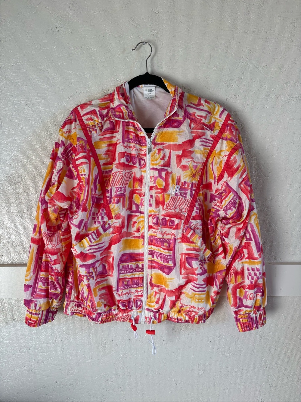 Vintage Prince 90s Tennis Printed Windbreaker Jacket